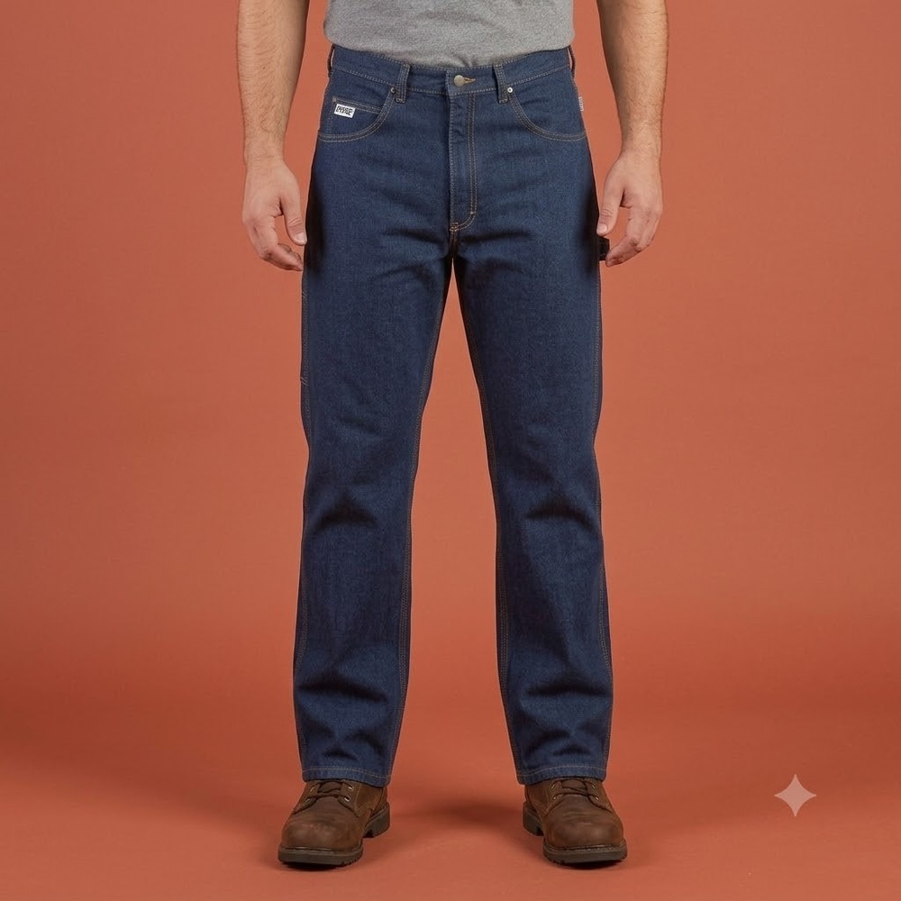 Tyndale Arc‎ Rated Flame Resistant FRMC Cargo Jeans Made in USA W35 L33 EUC